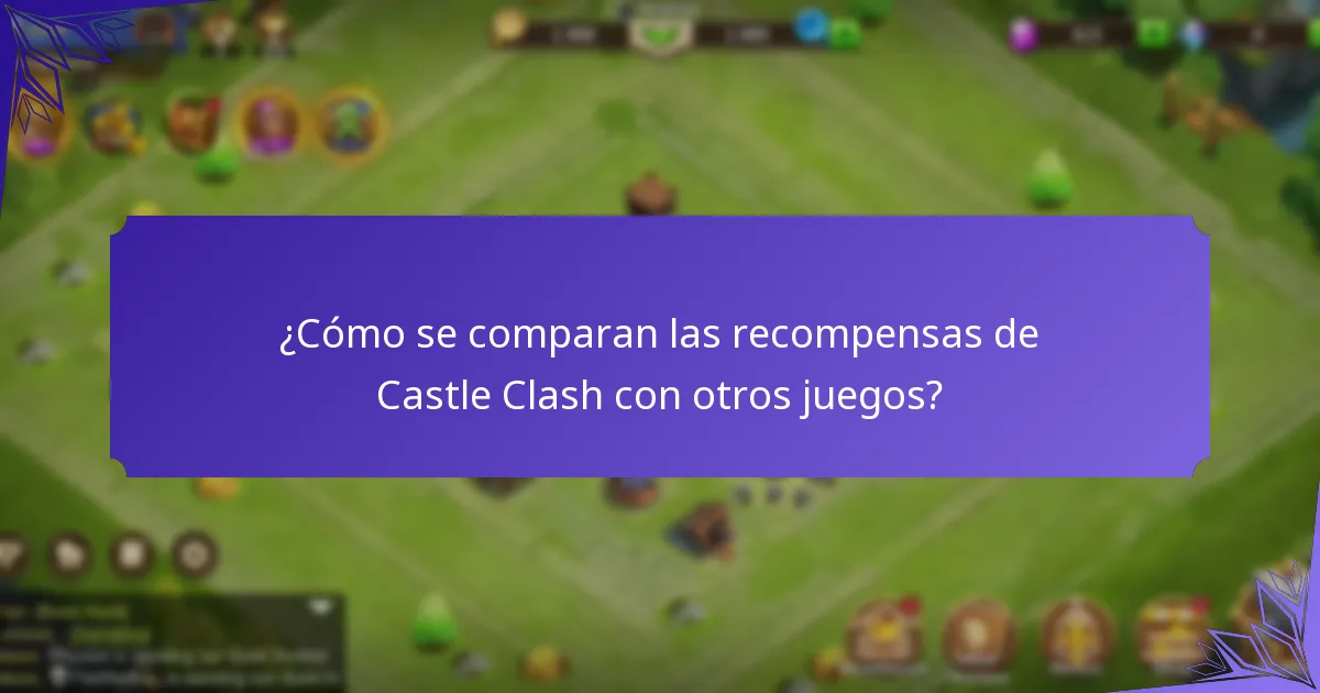 ¿Cuál es el papel de las gemas en Castle Clash?