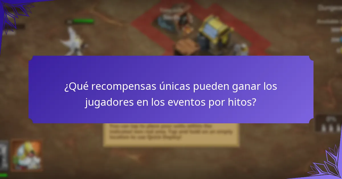¿Qué estrategias pueden maximizar la participación en eventos por hitos?